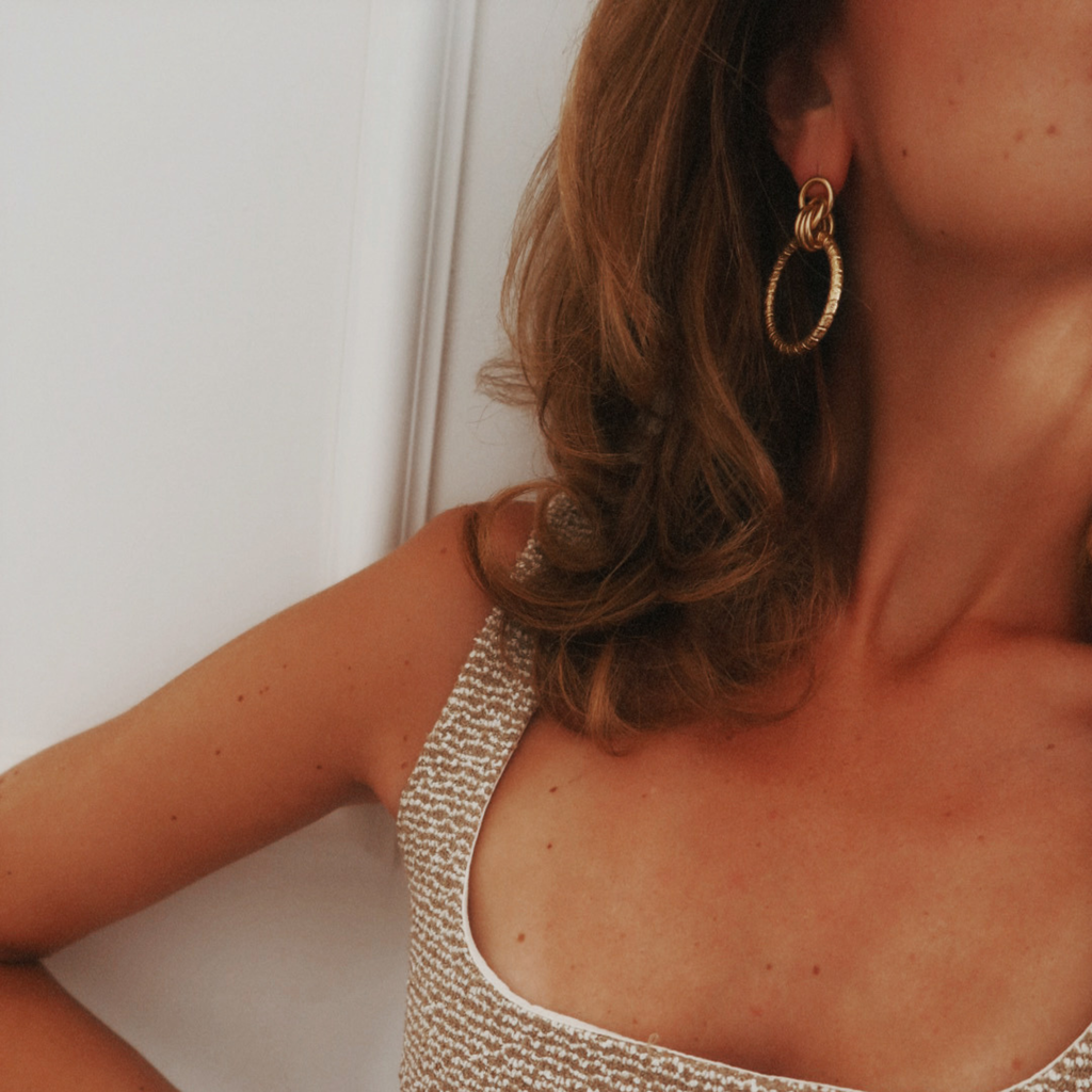 ANGELINA TRIPLE HOOP EARRINGS