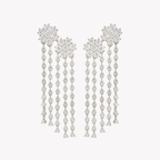 FAYE FLOWER DANGLE EARRINGS
