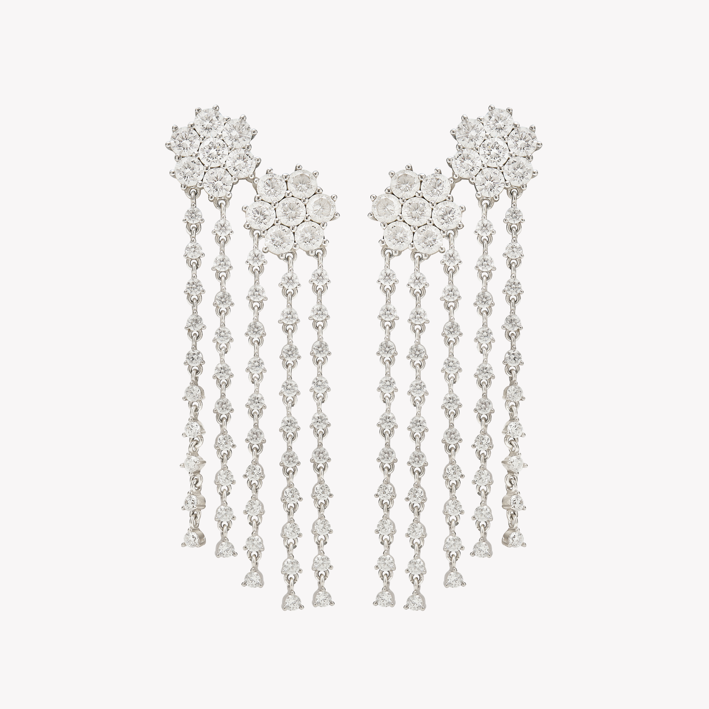 FAYE FLOWER DANGLE EARRINGS
