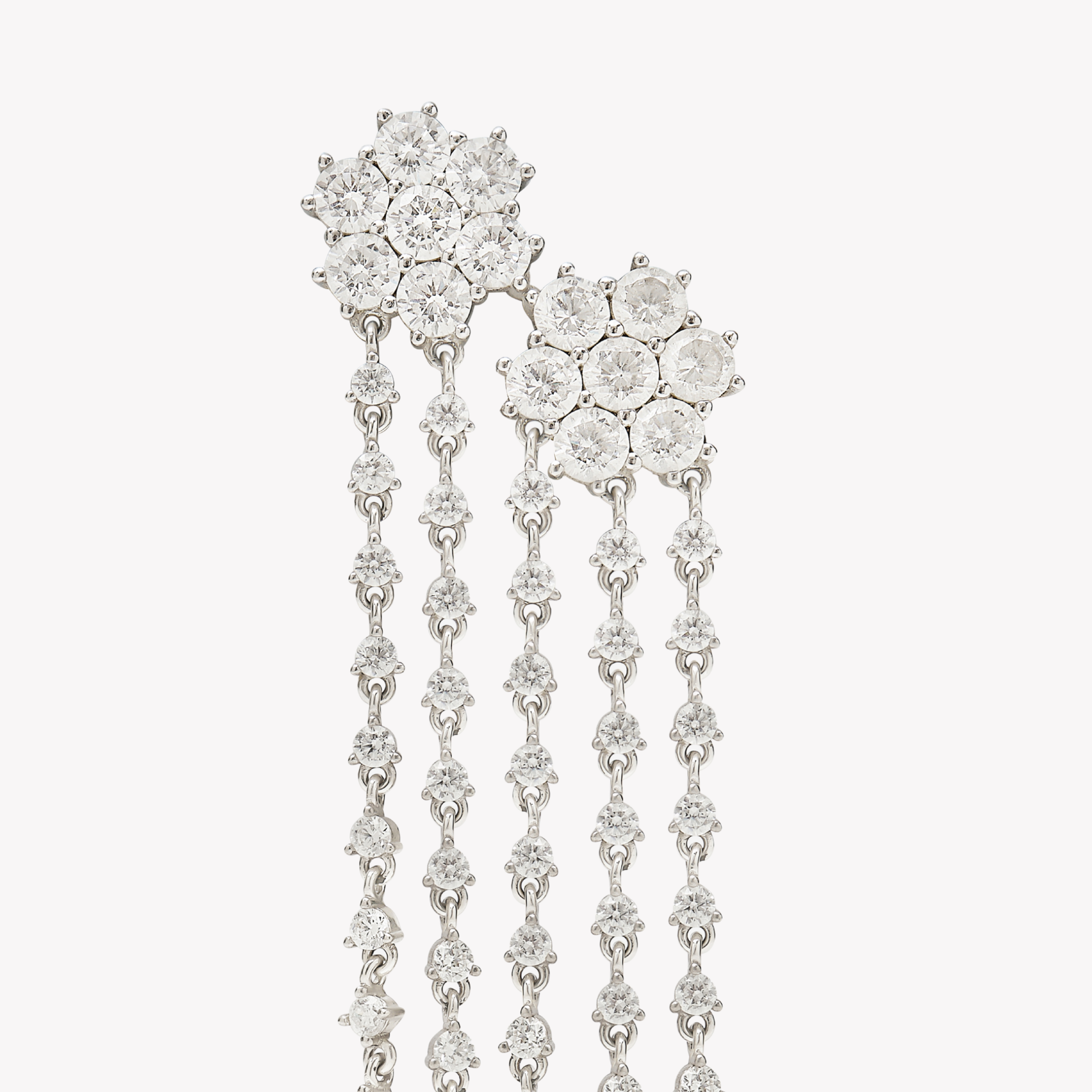 FAYE FLOWER DANGLE EARRINGS