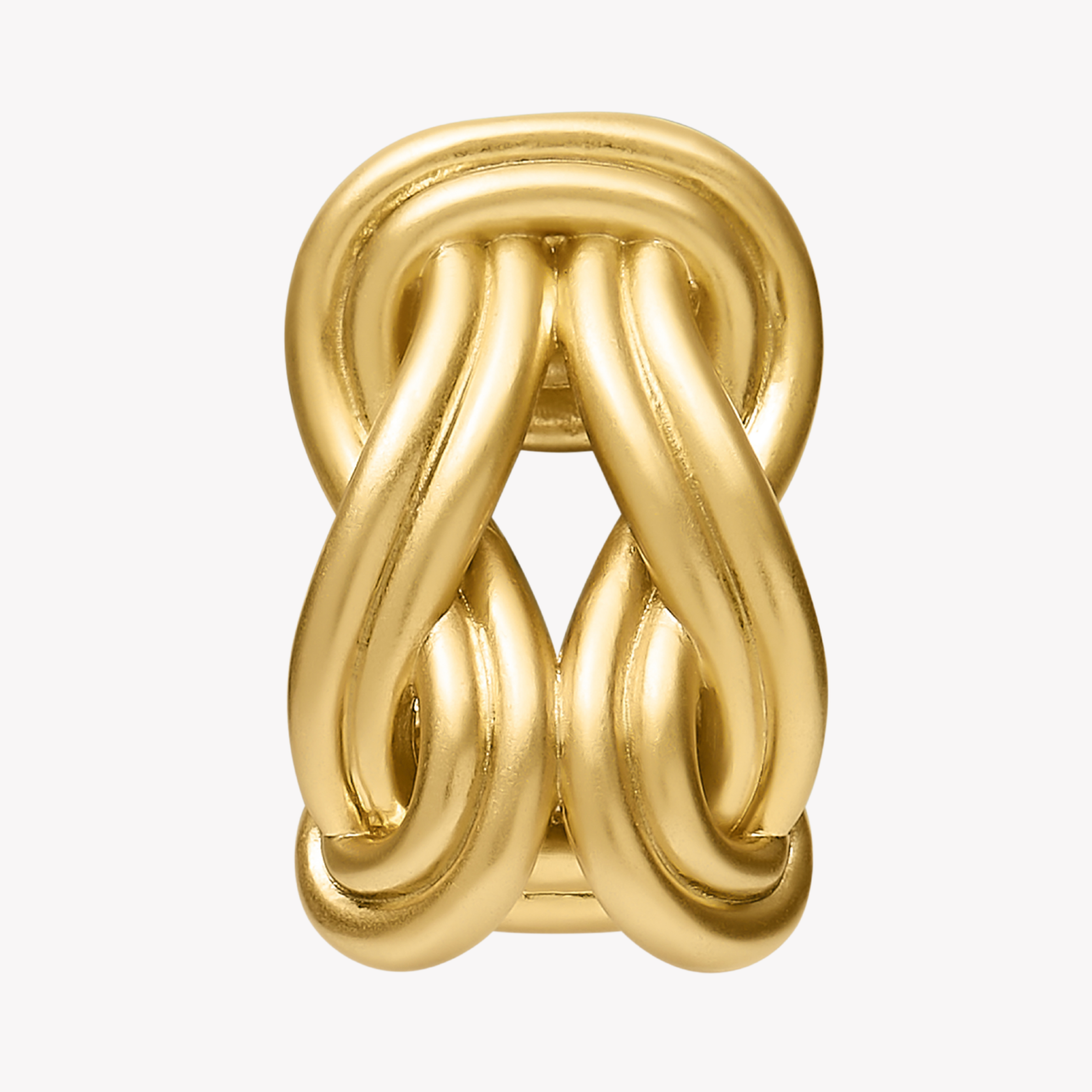 NILO ELONGATED TWISTS EARRINGS