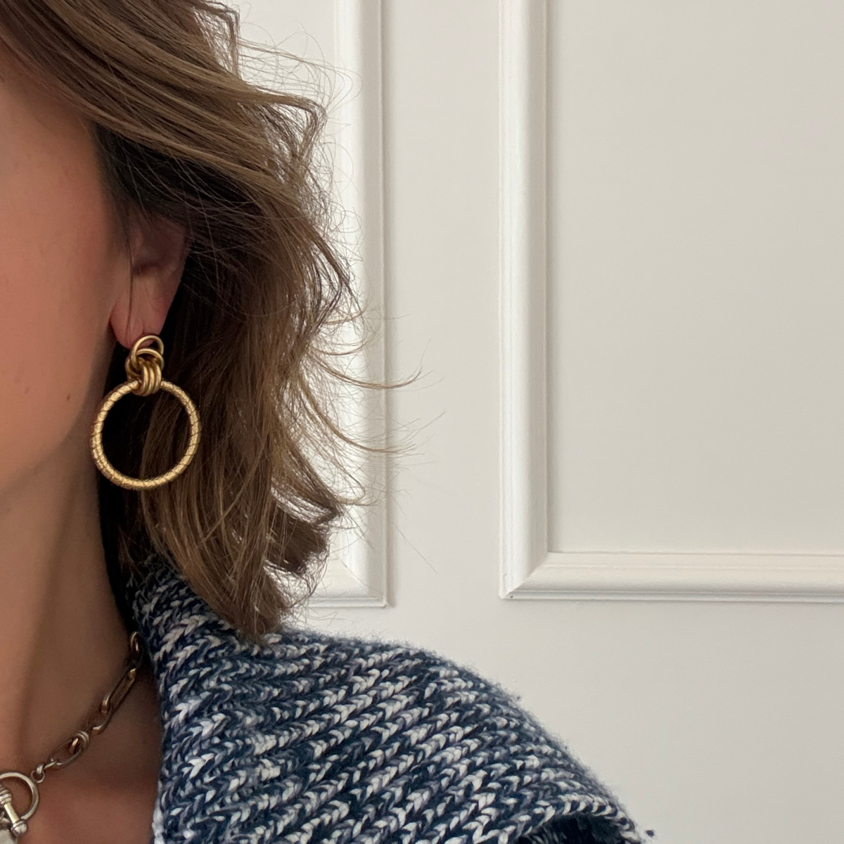 ANGELINA TRIPLE HOOP EARRINGS